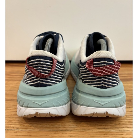 Hoka One One Men's Carbon X Nimbus Cloud/Moroccan Blue Running Shoes Size 11 US - Picture 4 of 8